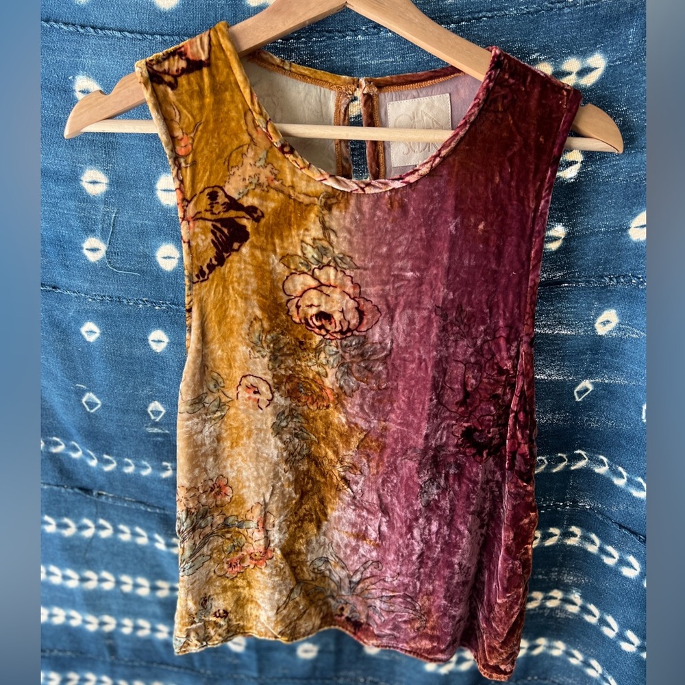 Vintage Chaser Tank, Silk Blend